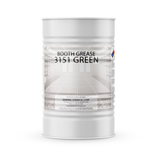 Booth Grease 3151 Green - Protective Paint Coating for Heavy Overspray