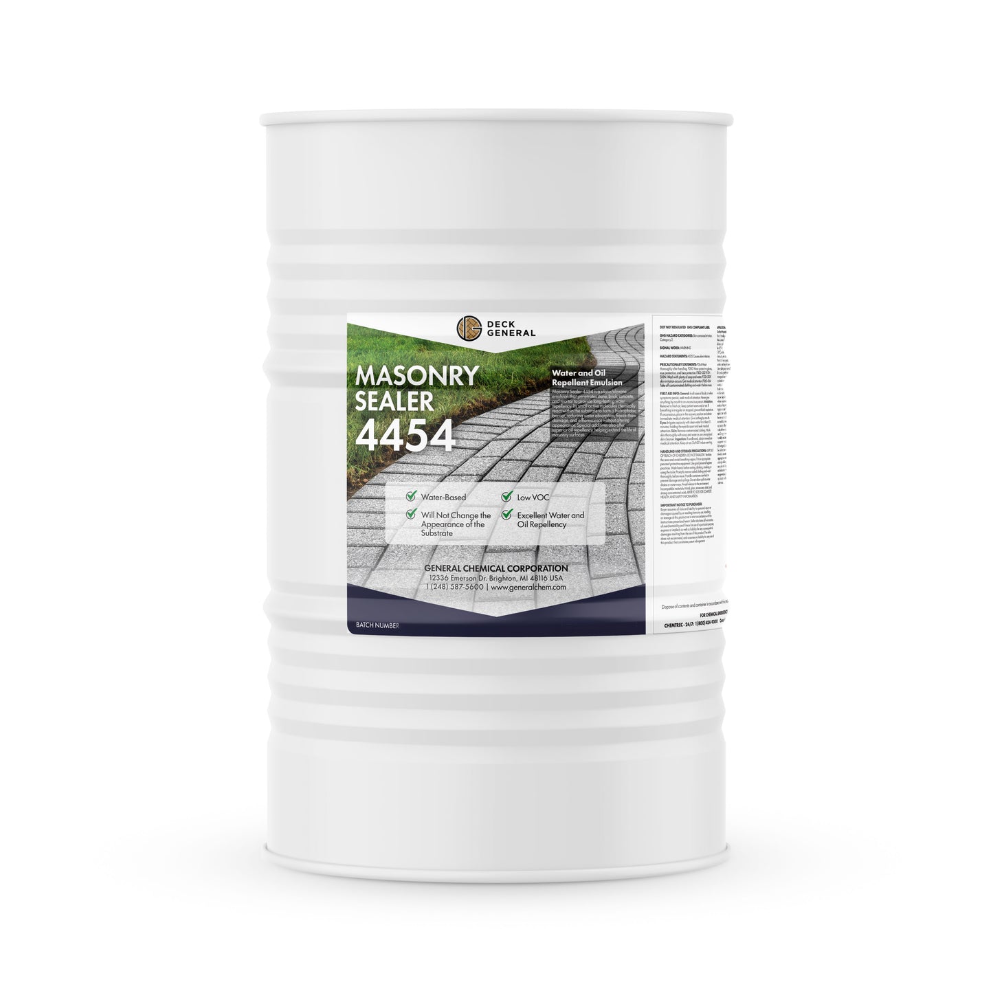 PaverGeneral Masonry Sealer 4454 - Water Damage Protection Invisible Finish Sealer