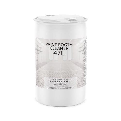 Paint Booth Cleaner 47L - Solvent Based Paint Remover for Clear Coats