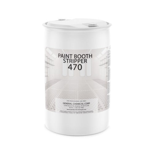 Paint Booth Stripper 470 - Paint Remover for Clear Coats
