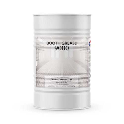 Booth Grease 9000 - Clear Protective Paint Coating for Heavy Overspray