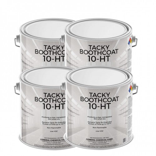 Tacky Booth Coating 10HT - Water Based Clear Tacky Coating Paint Booth Protection