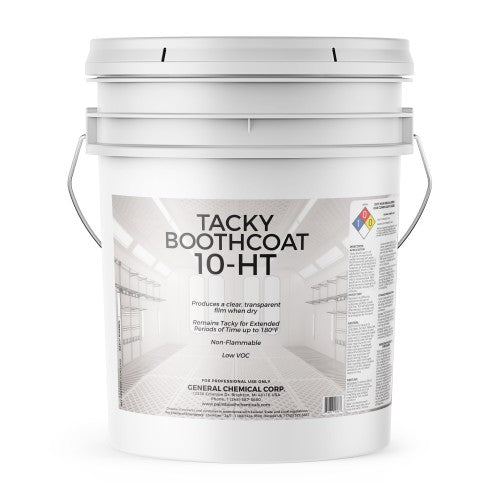 Tacky Booth Coating 10HT - Water Based Clear Tacky Coating Paint Booth Protection