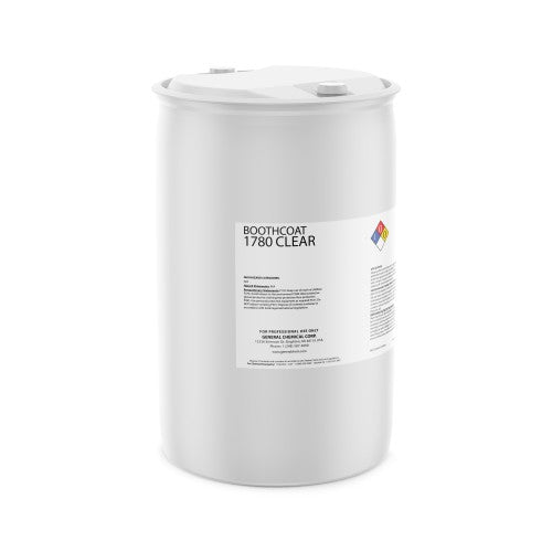 Booth Coat 1780 Clear - Clear Protective Barrier for Grates, Floors and Walls