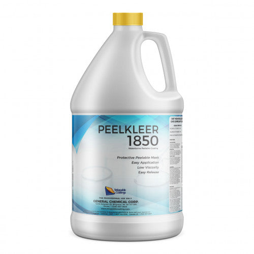 PeelKleer 1850 - Clear Water Removable Auto Body Paint Booth Protective Coating
