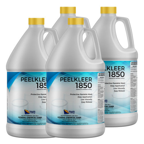 PeelKleer 1850 - Clear Water Removable Auto Body Paint Booth Protective Coating