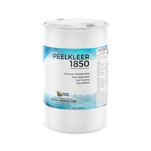 PeelKleer 1850 - Clear Water Removable Auto Body Paint Booth Protective Coating