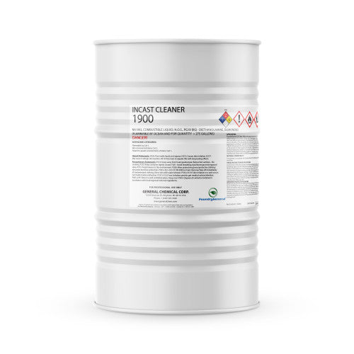FoundryGeneral Incast Clean 1900- Investment Casting Wax Pattern Cleaning Chemical and Etch