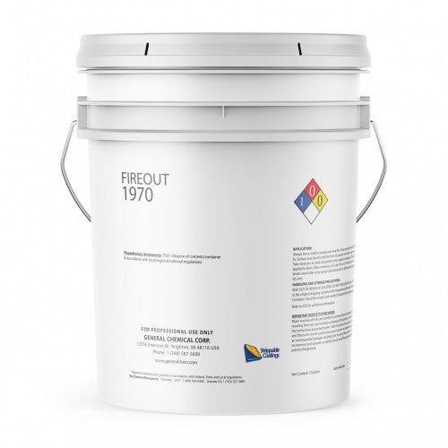 FireOut 1970 - Temporary Peelable Flame Retardant Coating