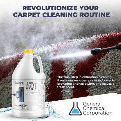 CarpetGeneral Carpet Fiber Rinse & Neutralizer 53105 -  Citric Acid Fiber Rinse & Neutralizer