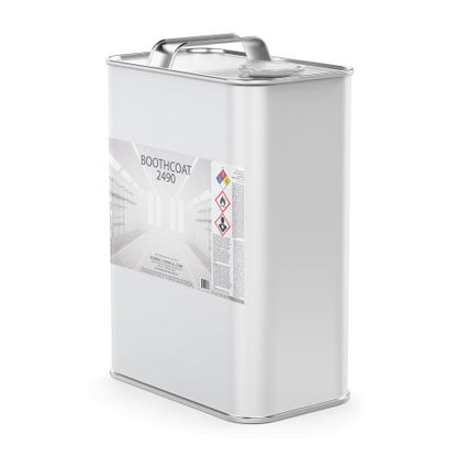 BoothCoat 2490 - White Solvent Based Paint Booth Coating