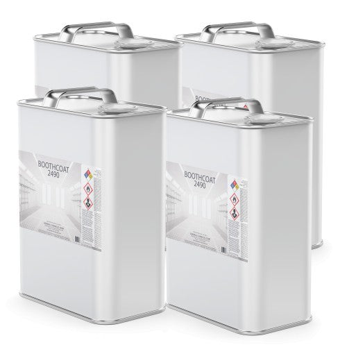 BoothCoat 2490 - White Solvent Based Paint Booth Coating
