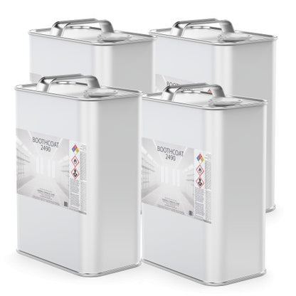 BoothCoat 2490 - White Solvent Based Paint Booth Coating