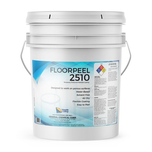 FloorPeel 2510 - Peelable Coating for Rough Open and Porous Surfaces