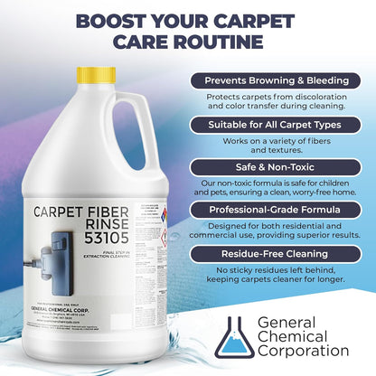 CarpetGeneral Carpet Fiber Rinse & Neutralizer 53105 -  Citric Acid Fiber Rinse & Neutralizer