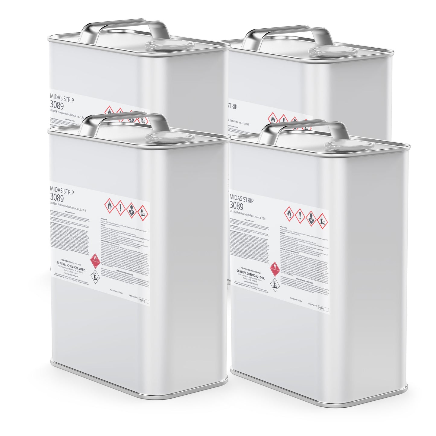 MidasStrip 3089 - Tote and Container Exterior Cleaner for Vertical Surfaces