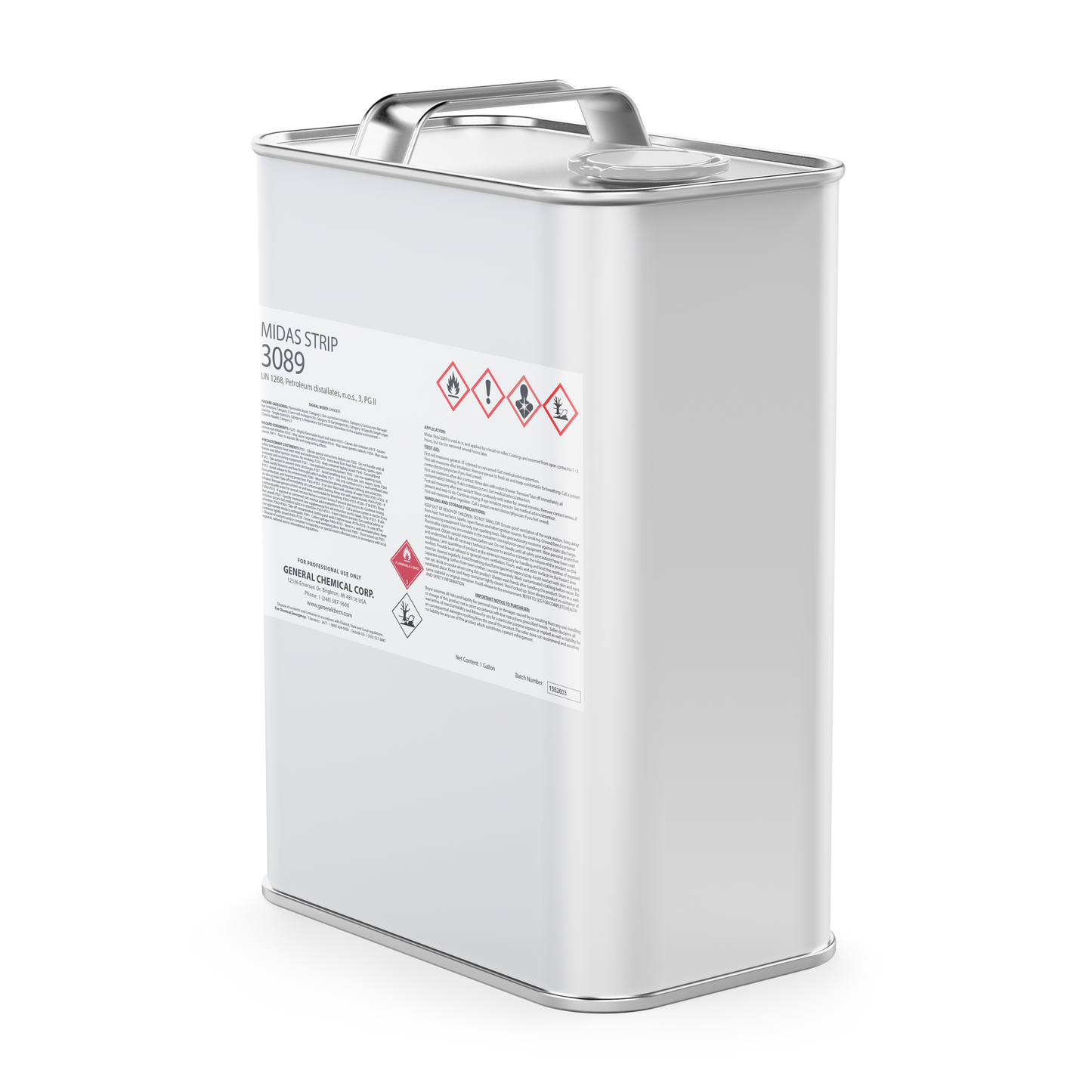 MidasStrip 3089 - Tote and Container Exterior Cleaner for Vertical Surfaces