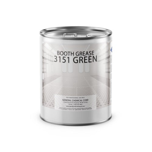 Booth Grease 3151 Green - Protective Paint Coating for Heavy Overspray