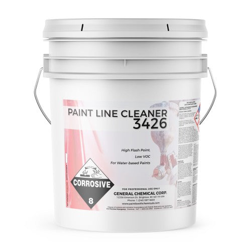 Paint Line Cleaner 3426 - Water Based Deep Cleaning for Paint Lines
