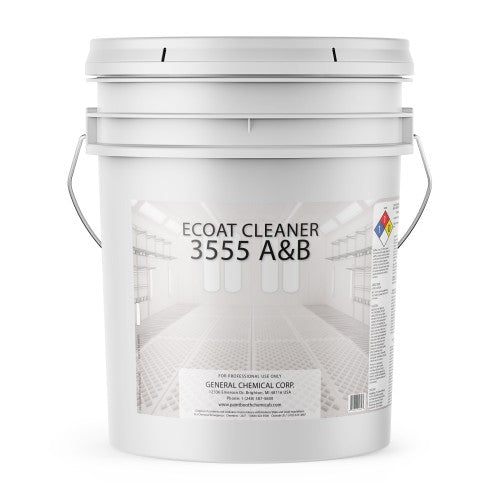 E-Coat Cleaner 3555 A & B - Dissolves Uncured E-Coat for Filtration Cleaning