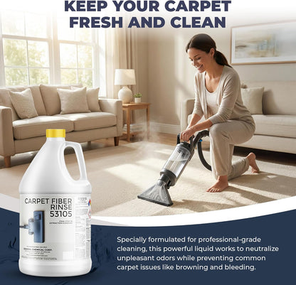 CarpetGeneral Carpet Fiber Rinse & Neutralizer 53105 -  Citric Acid Fiber Rinse & Neutralizer