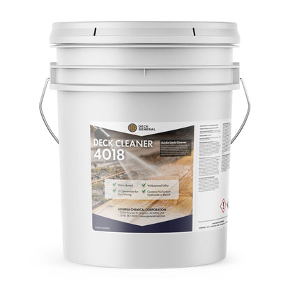 DeckGeneral Deck Cleaner 4018 - Exterior Wood Cleaner