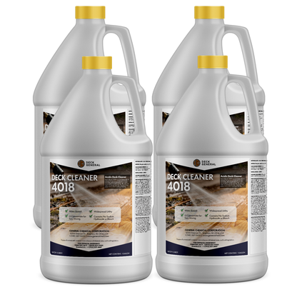 DeckGeneral Deck Cleaner 4018 - Exterior Wood Cleaner