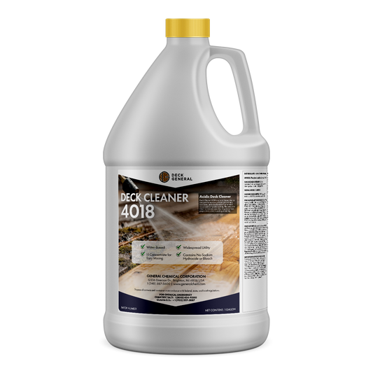 DeckGeneral Deck Cleaner 4018 - Exterior Wood Cleaner