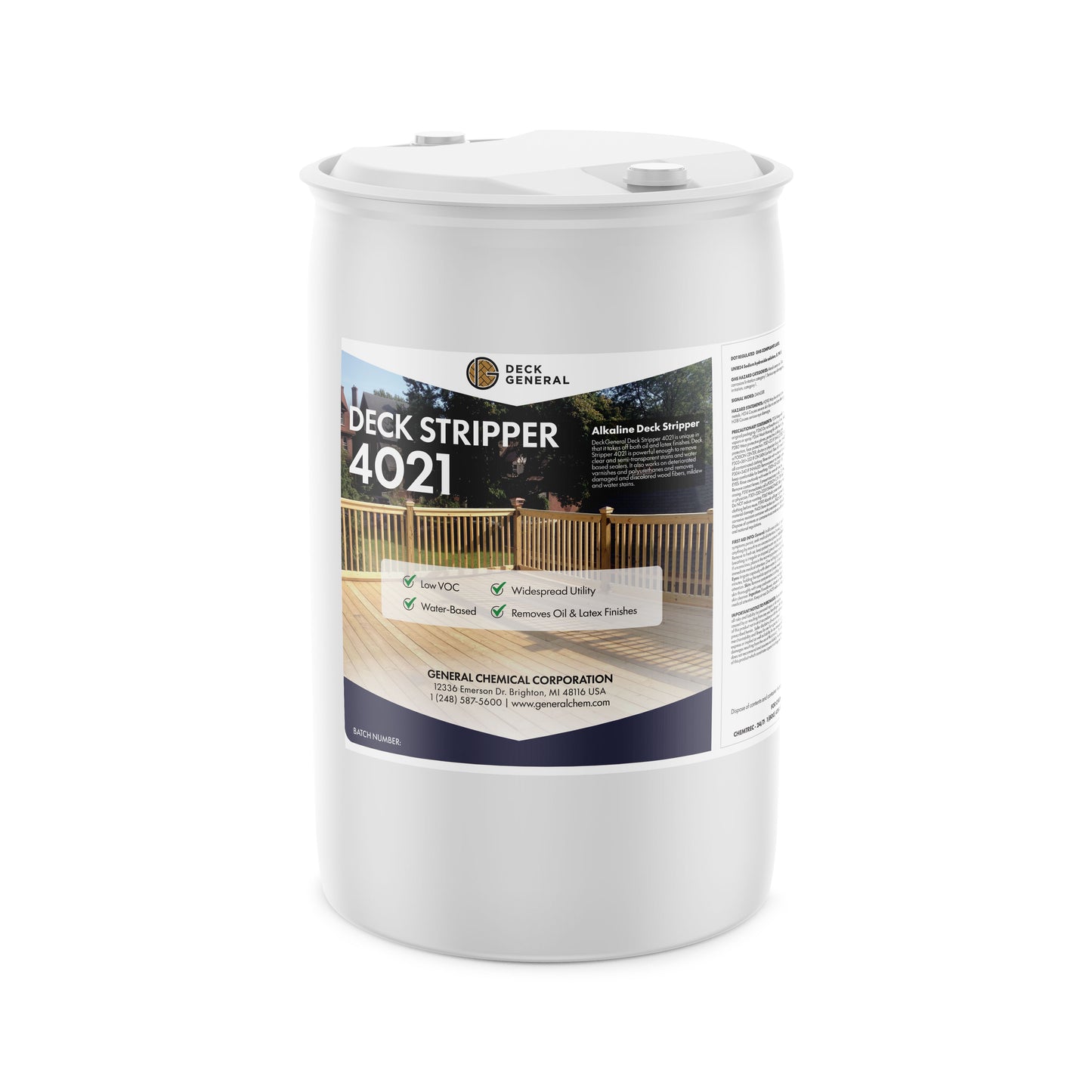 DeckGeneral Deck Stripper 4021 - Remove Oil and Latex Finishes from Wood