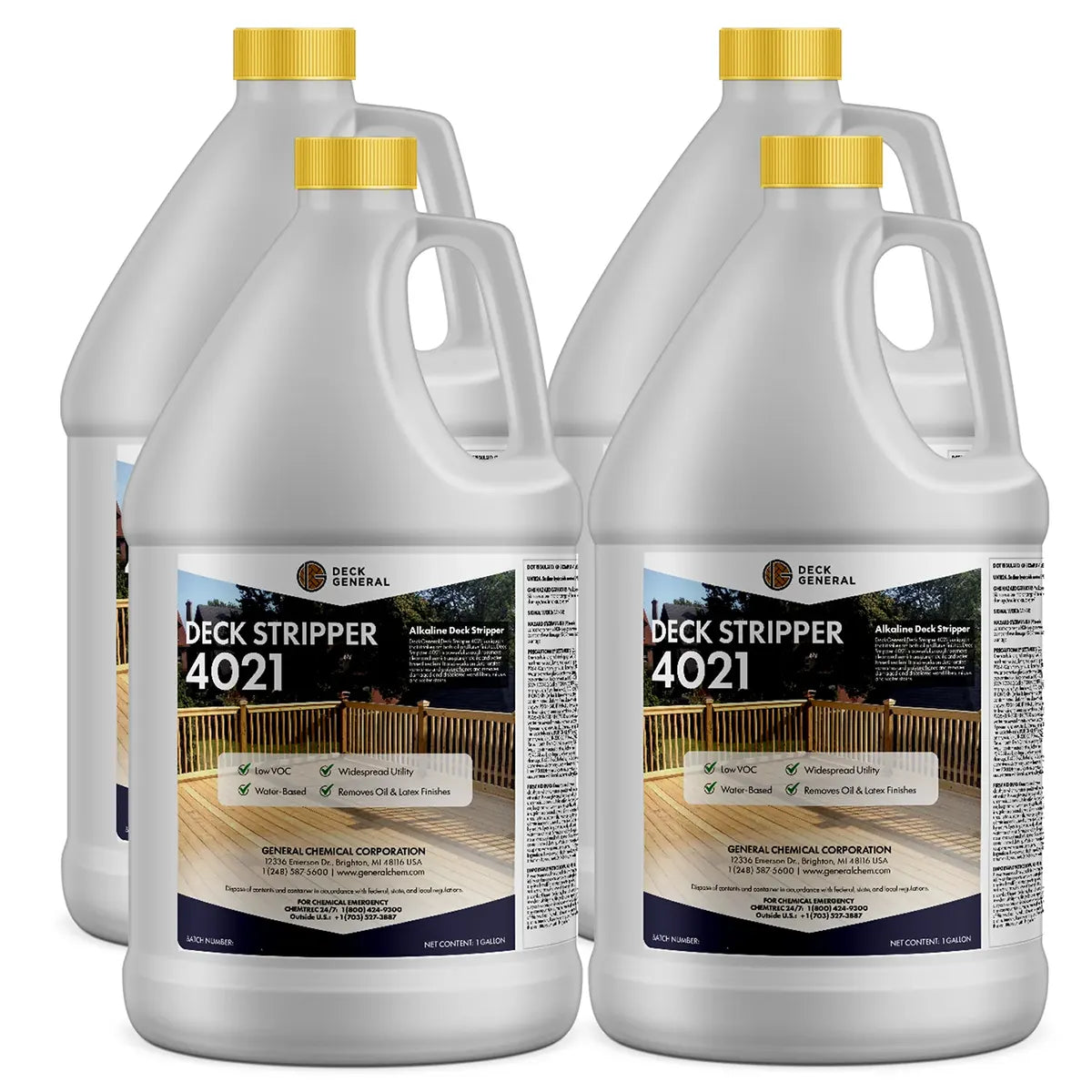 DeckGeneral Deck Stripper 4021 - Remove Oil and Latex Finishes from Wood