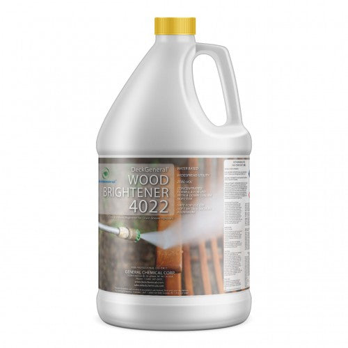 DeckGeneral Wood Brightener 4022 - Spray On Wood Brightener Pre-Treatment