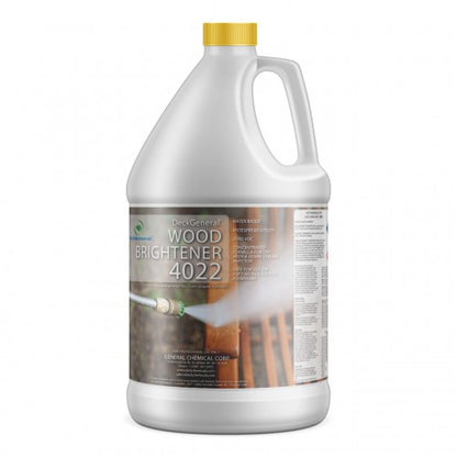 DeckGeneral Wood Brightener 4022 - Spray On Wood Brightener Pre-Treatment