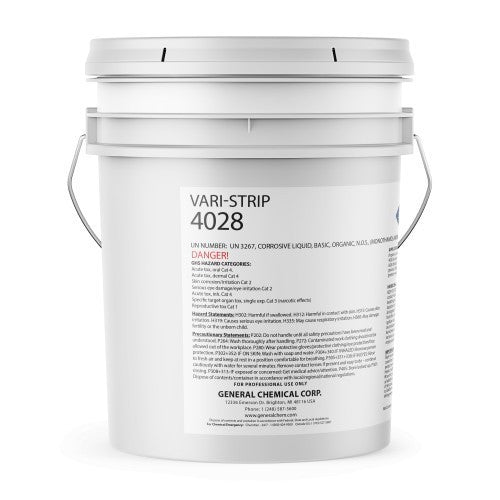 VariStrip 4028 - Heavy-Duty Paint & Powder Coating Remover for Wheels, Automotive & Industrial Use