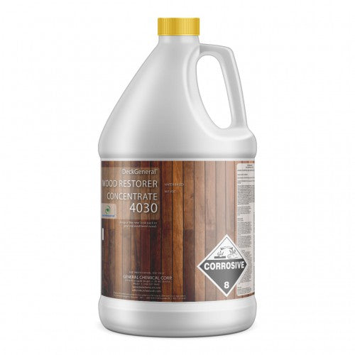 DeckGeneral Wood Restorer Concentrate 4030 - Restore Your Wood and Remove Mildew and Weather Stains