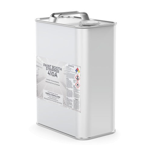 Paint Booth Stripper 410A - Paint Remover for Walls and Windows