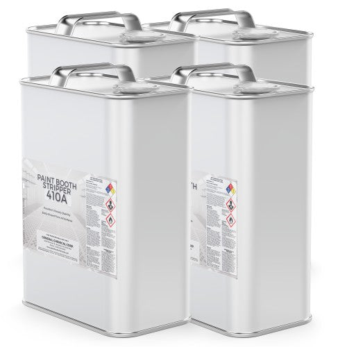 Paint Booth Stripper 410A - Paint Remover for Walls and Windows