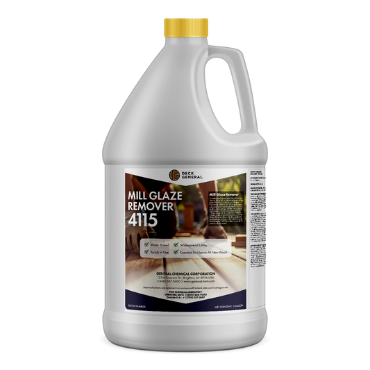 DeckGeneral Mill Glaze Remover - Remove Resin from New Wood