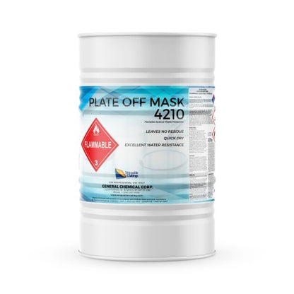Plate Off Mask 4210 - Blue Peelable Solvent Based Maskant