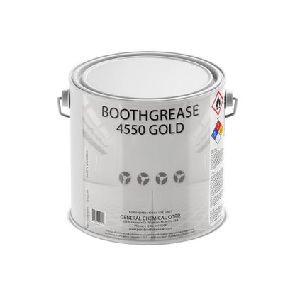 Booth Grease 4550 Gold - Protective Paint Coating for Heavy Overspray