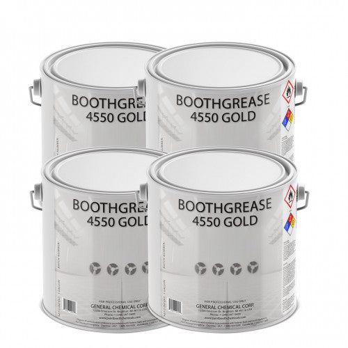 Booth Grease 4550 Gold - Protective Paint Coating for Heavy Overspray