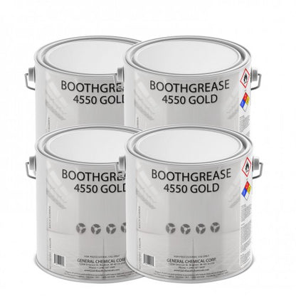 Booth Grease 4550 Gold - Protective Paint Coating for Heavy Overspray