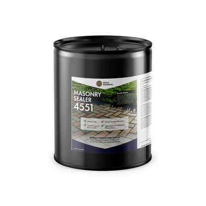 PaverGeneral Masonry Sealer 4551 - Water Damage Protection Glossy Finish Sealer
