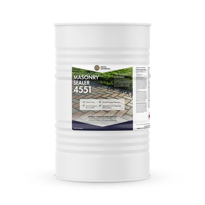 PaverGeneral Masonry Sealer 4551 - Water Damage Protection Glossy Finish Sealer