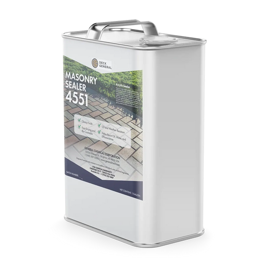 PaverGeneral Masonry Sealer 4551 - Water Damage Protection Glossy Finish Sealer