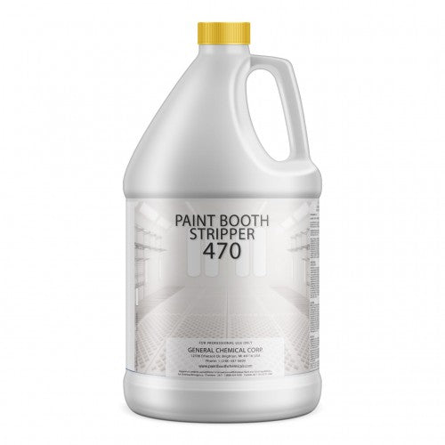 Paint Booth Stripper 470 - Paint Remover for Clear Coats