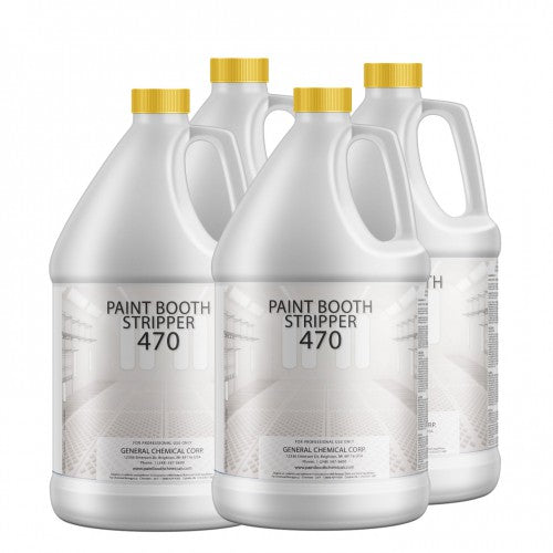 Paint Booth Stripper 470 - Paint Remover for Clear Coats