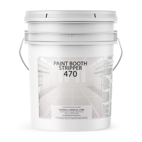 Paint Booth Stripper 470 - Paint Remover for Clear Coats