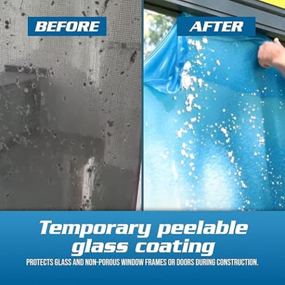Windocoat 4880 - Temporary Protective Coating for Windows and Glass