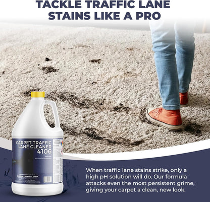 CarpetGeneral Carpet Traffic Cleaner 4106 - Restore Traffic Lanes on Carpet