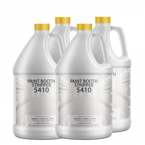 Paint Booth Stripper 5410 - Thick Paint Remover for Walls and Windows